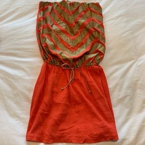 Bellazure swim coverup; mini dress